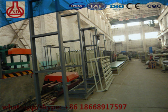 Dây chuyền sản xuất tấm Magie Oxit trắng chống ăn mòn, Thiết bị tạo hình tấm Mgo