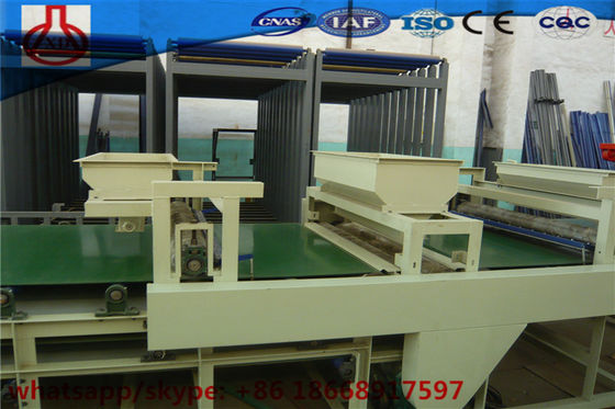 Máy làm tấm Magie Oxit chống cháy vật liệu xây dựng MgO, Dây chuyền sản xuất tấm MgO