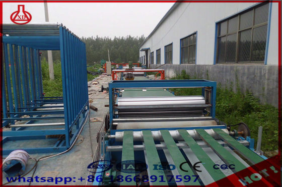 Dây chuyền sản xuất ván dăm rơm / Máy làm lớp phủ loại đứng độc lập