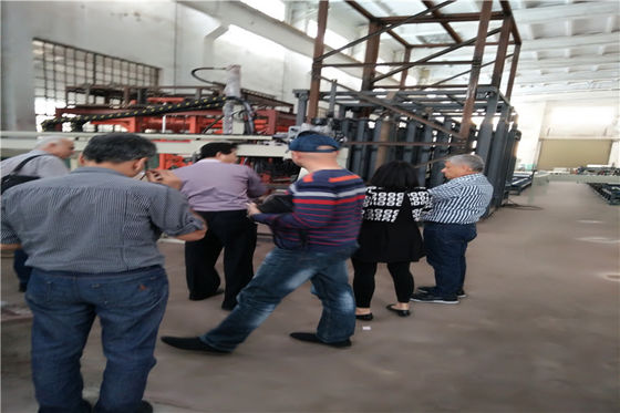 Máy làm ngói lợp mái bằng vật liệu thô Mgo, Máy làm tấm lợp mái