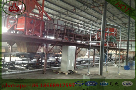 Lightweight Waterproof Fiber Cement Board Production Line Strong Structure Long Lifetime