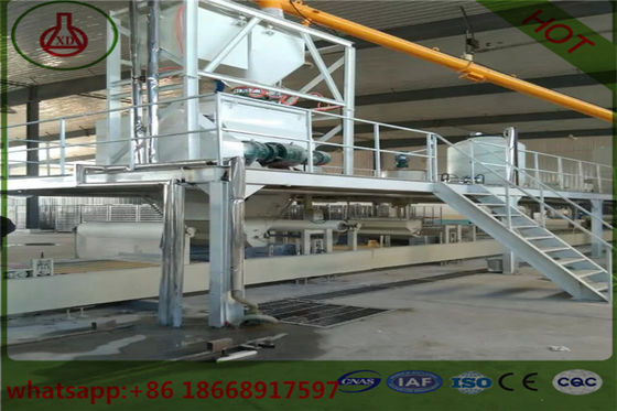 Fireproof Calcium Silicate Board Production Machinery / Waterproof Fiber Cement Plate Line