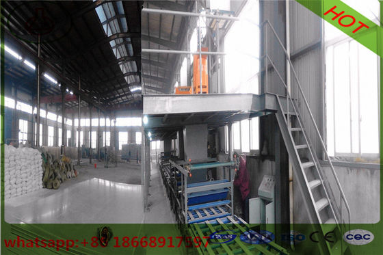 Máy làm tấm xi măng sợi có chứng chỉ ISO CE Dây chuyền sản xuất tấm tường tự động hoàn toàn