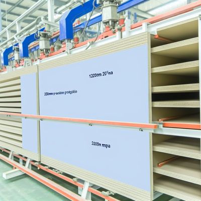 Dòng sản xuất tấm ciment sợi cho chiều rộng 1200mm & độ bền ≥20Mpa