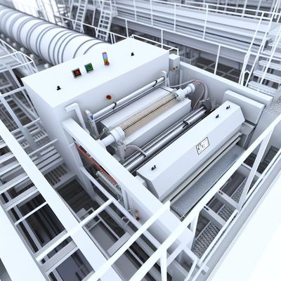 Dòng sản xuất tấm ciment sợi cho chiều rộng 1200mm & độ bền ≥20Mpa