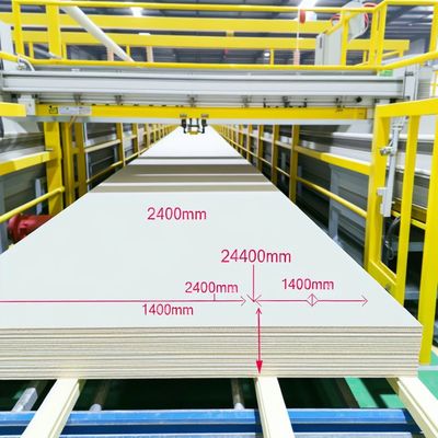 Fireproof Fiber Cement Board Production Line with 2400mm Length & 1200mm Width