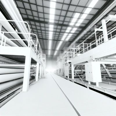 Đường dây sản xuất tấm ciment sợi 2400mm bên ngoài với ≤10% hấp thụ nước