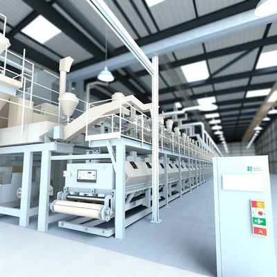 1.2-1.6g/cm3 mật độ dây chuyền sản xuất tấm ciment sợi nước hấp thụ thấp cho sử dụng công nghiệp