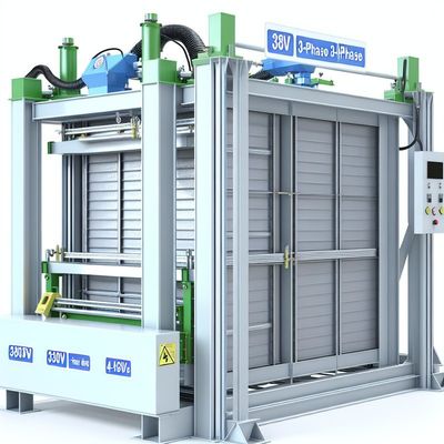 Wall Panel Forming Machine 380V 3 Phase with 4-Hour Fireproof Panels