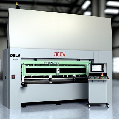 Máy tạo hình tấm tường 380V với Màn hình cảm ứng Delta & Nạp liệu tự động