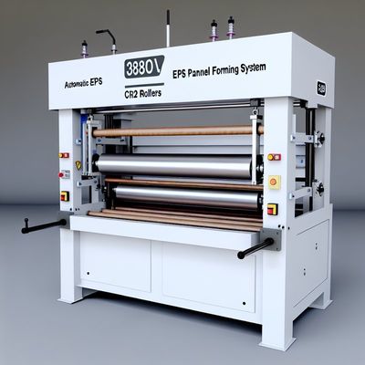 Máy tạo tấm tường 380V với máy ép EPS tự động & cuộn Cr12