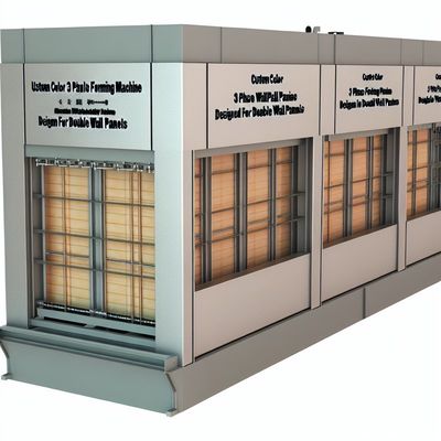 Máy tạo bảng tường 3 pha màu tùy chỉnh cho bảng tường kép