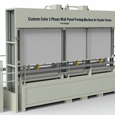 Máy tạo bảng tường 3 pha màu tùy chỉnh cho bảng tường kép