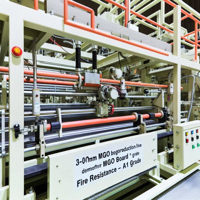 Dây chuyền sản xuất tấm MgO dày 3-30mm với khả năng chống cháy cấp A1 và chiều rộng tấm 600-1220mm