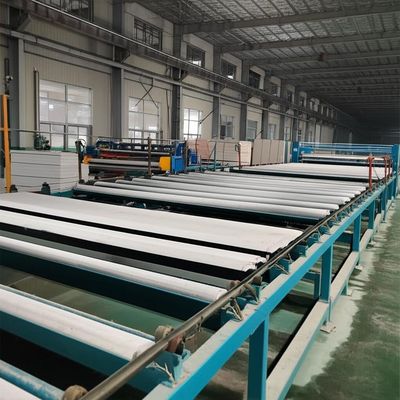 2400mm Board Length và 1200mm Board Width Fiber Cement Boards dây chuyền sản xuất với độ bền nén ≥20Mpa