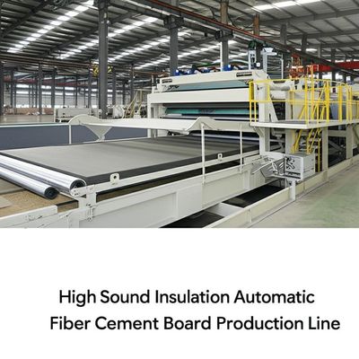 Dây chuyền sản xuất tấm xi măng sợi tự động cách âm cao cho vật liệu và hiệu quả
