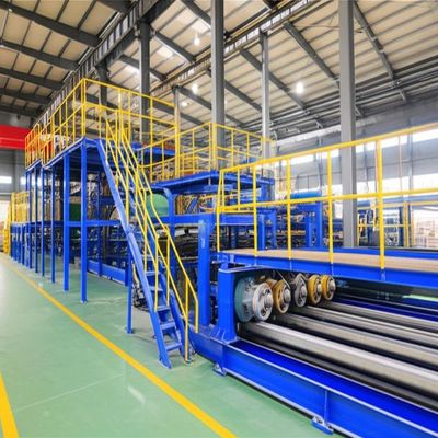 Máy làm ván MgO tự động với công suất 2-20 triệu m2/năm, khả năng chống cháy cấp A1 và chiều dài 2400-24000mm