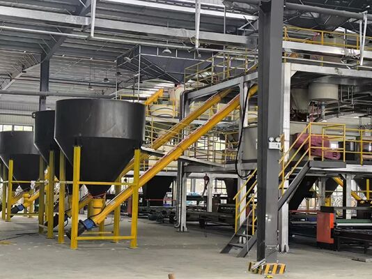 Máy làm đồ nội thất tự động XPS Board Sandwich Panels Cement Coating Machine