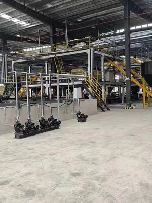 Máy làm đồ nội thất tự động XPS Board Sandwich Panels Cement Coating Machine