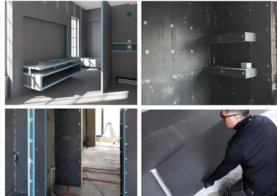 Máy tạo tấm tường cung cấp XPS cách điện Tile Backer Board Production Line