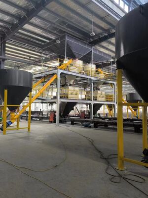 Máy tạo tấm tường cung cấp XPS cách điện Tile Backer Board Production Line