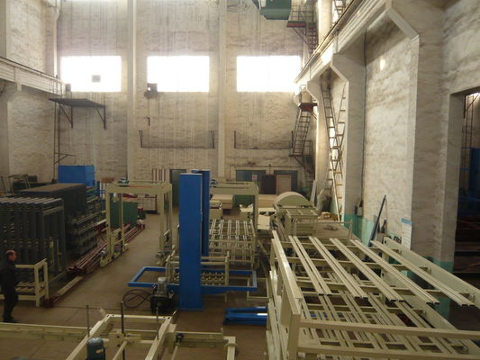 Máy dây chuyền sản xuất tấm MgO chống cháy tự động với 1200 tấm mỗi ngày 8 giờ