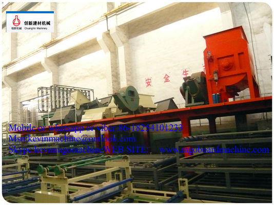 Dây chuyền sản xuất tấm Mgo chống cháy cho quy trình sản xuất tấm Magnesium Oxide