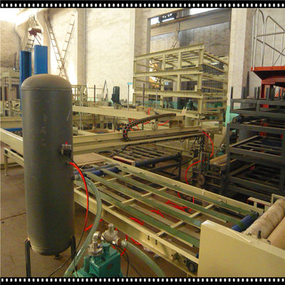 Đường dây sản xuất tấm bánh sandwich và xi măng Mgo với hệ thống hoàn toàn tự động