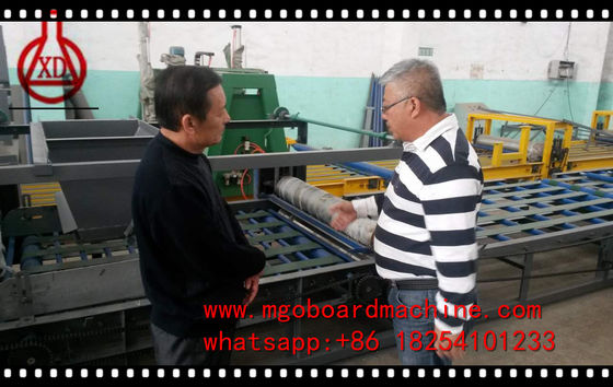 Máy làm ngói lợp mái bằng Magie Oxide tiền chế / Dây chuyền sản xuất Chứng chỉ CE