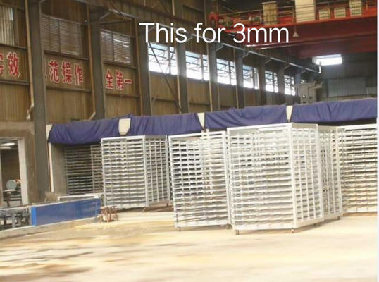 Máy làm tấm panel sandwich tự động, vật liệu đổ bột xi măng và sản xuất bột Talcum