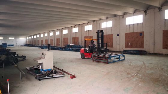 Máy làm tấm panel sandwich tự động, vật liệu đổ bột xi măng và sản xuất bột Talcum