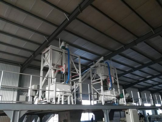 EPS Cement Powder And Mgo Powder Sandwich Panel Machine, Đường dây sản xuất tấm tường