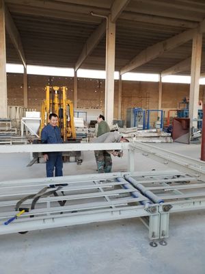 XPS xi măng và Mgo Sandwich Panel Machine Thiết kế tấm tường chống cháy