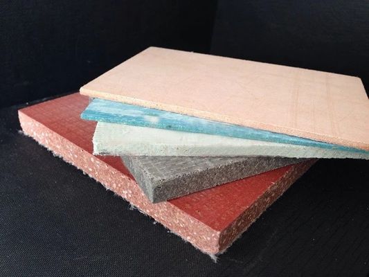 Máy gỗ ciment sợi trắng chống cháy và máy gỗ tường bên ngoài