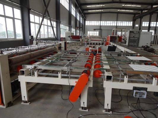 Máy gỗ ciment sợi trắng chống cháy và máy gỗ tường bên ngoài