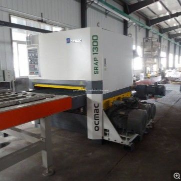 6 Layer Fiber Glass Mesh Sanding Mgo Board Production Line Producing Wall Panels