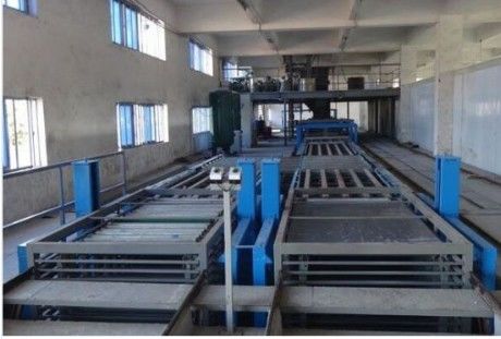 PLC Semi Automatic Magnesium Cement Board Production Machine Low Noise