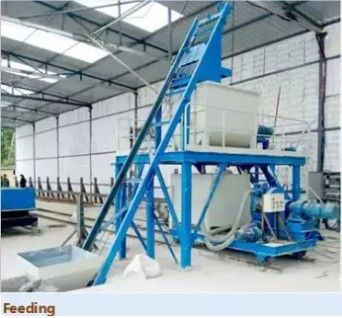 Máy sản xuất tấm panel tường cách nhiệt nhẹ bằng xi măng và Mgo