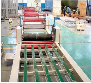 1200mm dây chuyền sản xuất tấm vải xi măng cho Quartz Sand Board mật độ 1.2-1.6g/Cm3