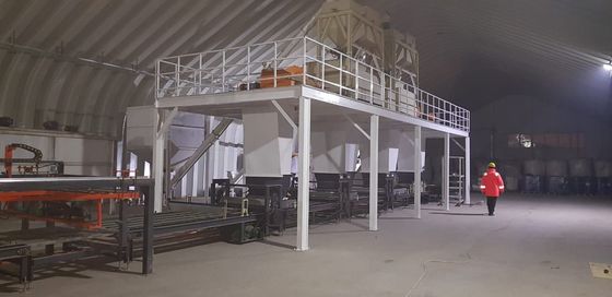 1.15g/cm3 2000 Sheets Cement Mgo Board Production Line