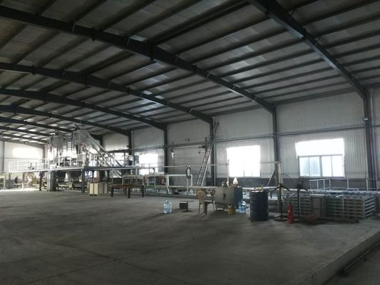 Dây chuyền sản xuất tấm tường xi măng sợi tự động cấu trúc nhỏ gọn