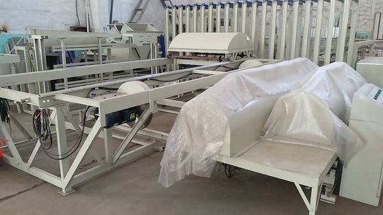 Dây chuyền sản xuất tấm tường xi măng sợi tự động cấu trúc nhỏ gọn