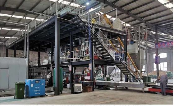 Máy làm tấm Magie thủy tinh kết cấu thép CE và tấm xi măng sợi