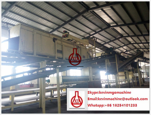 Máy sản xuất tấm lợp, Thiết bị tạo hình cuộn tấm vách MGO thân thiện với môi trường