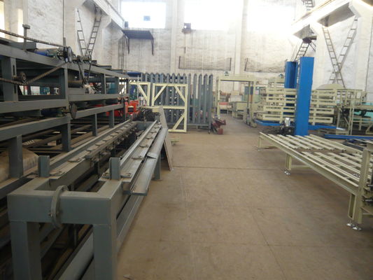 Máy làm tấm sandwich sợi thủy tinh magiê ôxít, Máy cán tôn panel tường