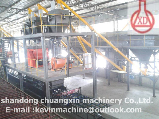 Dây chuyền sản xuất tấm tường nhẹ MgO cho trang trí tường 54KW