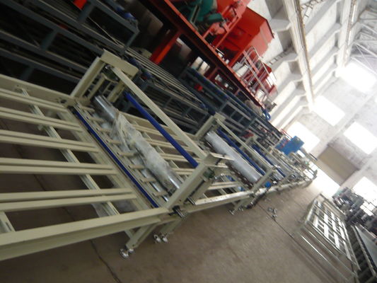 Automatic Fireproof Magnesium Oxide Board Making Machine High Production Efficiency