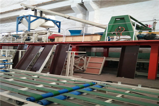 Dây chuyền sản xuất tấm thạch cao chống cháy magie oxit Mgo tự động