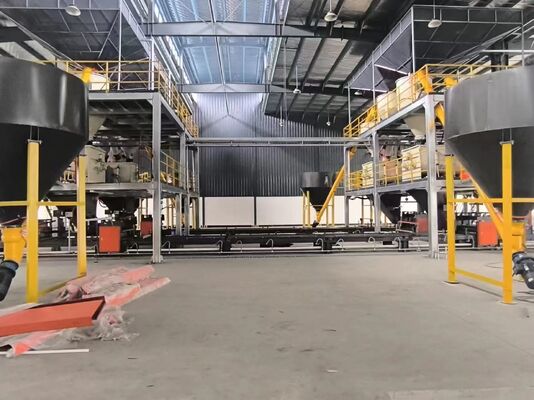 Máy tạo tấm tường cung cấp XPS cách điện Tile Backer Board Production Line