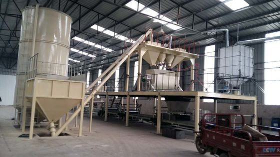 Fireproof Composite Insulation Wall Panel Forming Machine , Sandwich Wall Panel Machine